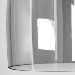 Suspension Kenong Noir, 4 Lumieres