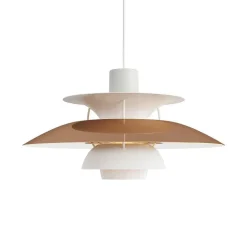 Suspension Louis Poulsen Blanc, 1 Lumiere