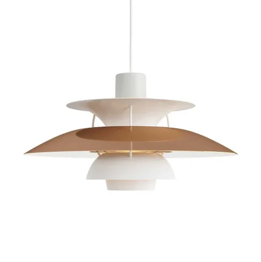Suspension Louis Poulsen Blanc, 1 Lumiere