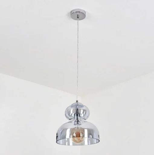 Suspension Malvaglia Chrome, 1 Lumiere