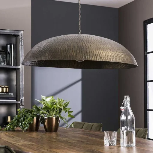 Suspension Matanza Bronze, 1 Lumiere