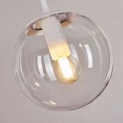 Suspension Mesas Blanc, 5 Lumieres