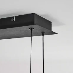 Suspension Omega Led Noir, 1 Lumiere