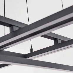 Suspension Omega Led Noir, 1 Lumiere