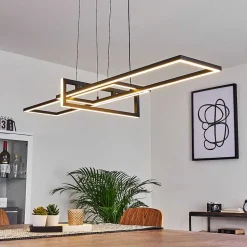 Suspension Omega Led Noir, 1 Lumiere