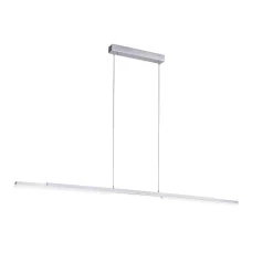 Suspension Paul Neuhaus Q-Henrik Led Aluminium, 3 Lumieres, Telecommandes