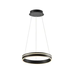 Suspension Paul Neuhaus Q-Vito Led Anthracite, 1 Lumiere, Telecommandes