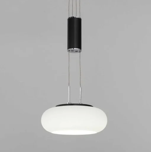 Suspension Paul Neuhaus Q-Etienne Led Noir, 3 Lumieres, Telecommandes