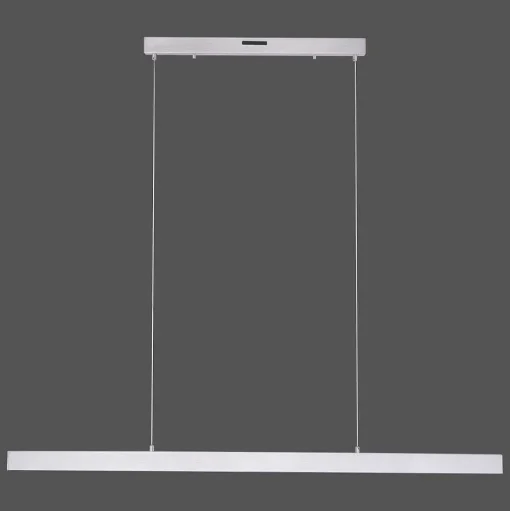 Suspension Paul Neuhaus Q-Cora Led Aluminium, 1 Lumiere, Telecommandes