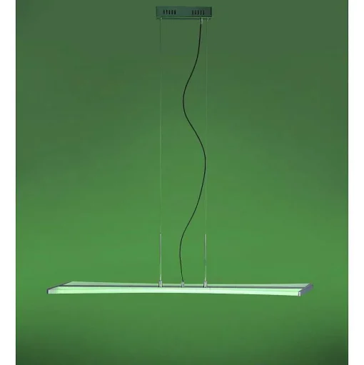 Suspension Paul Neuhaus Q-Riller Led Chrome, 14 Lumieres, Telecommandes, Changeur De Couleurs