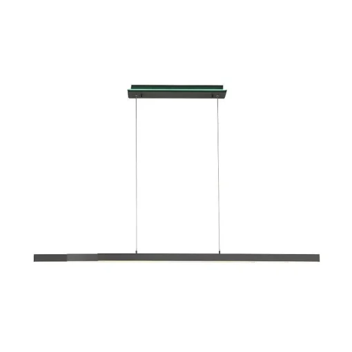 Suspension Paul-Neuhaus Q-Arian Led Anthracite, 4 Lumieres, Telecommandes