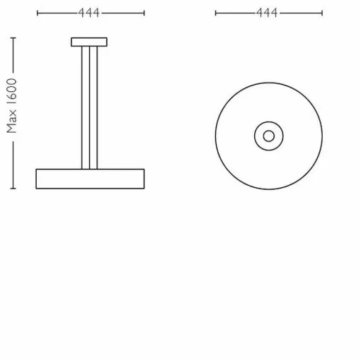 Suspension Philips Hue Fair Led Blanc, 1 Lumiere, Telecommandes