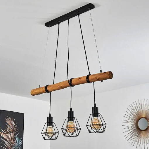 Suspension Seegaard Brun, 3 Lumieres