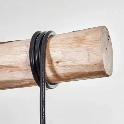 Suspension Soungou Ecru, Noir, 4 Lumieres