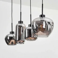 Suspension Talok Fume, 4 Lumieres