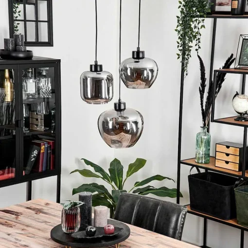 Suspension Talok Fume, 3 Lumieres