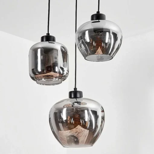Suspension Talok Fume, 3 Lumieres