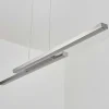 Suspension Tamizat Led Nickel Mat, 2 Lumieres, Changeur De Couleurs