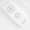 Ventilateur De Plafond Bendigo Led Nickel Mat, Transparent, 1 Lumiere