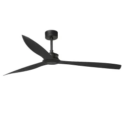 Ventilateur De Plafond Faro Barcelona Just Fan Noir, Telecommandes