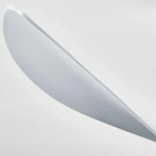 Ventilateur De Plafond Malloa Led Titane, 1 Lumiere, Telecommandes