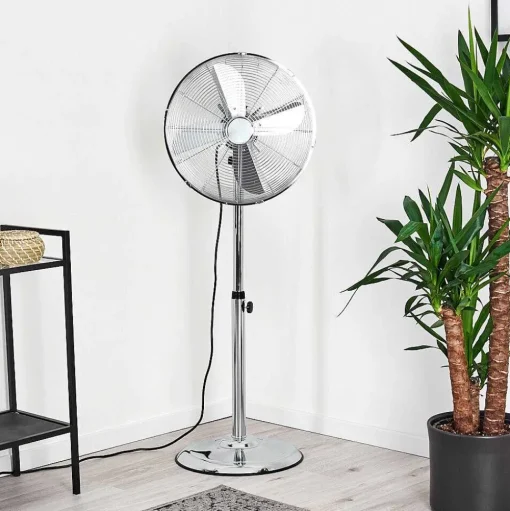 Ventilateur Mahon Chrome